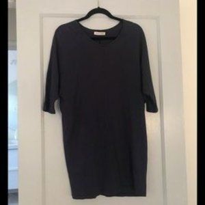 Black Crane Dolman Sleeve Dress